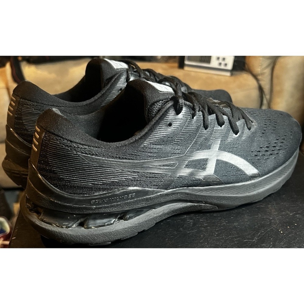 ASICS Gel-Kayano 28 Athletic Sneakers Triple Black Running Men's US 11.5M